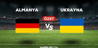 Almanya Ukrayna maç özeti ve golleri izle! (VİDEO) Almanya Ukrayna maçı özeti! Golleri kim attı, maç kaç kaç bitti?