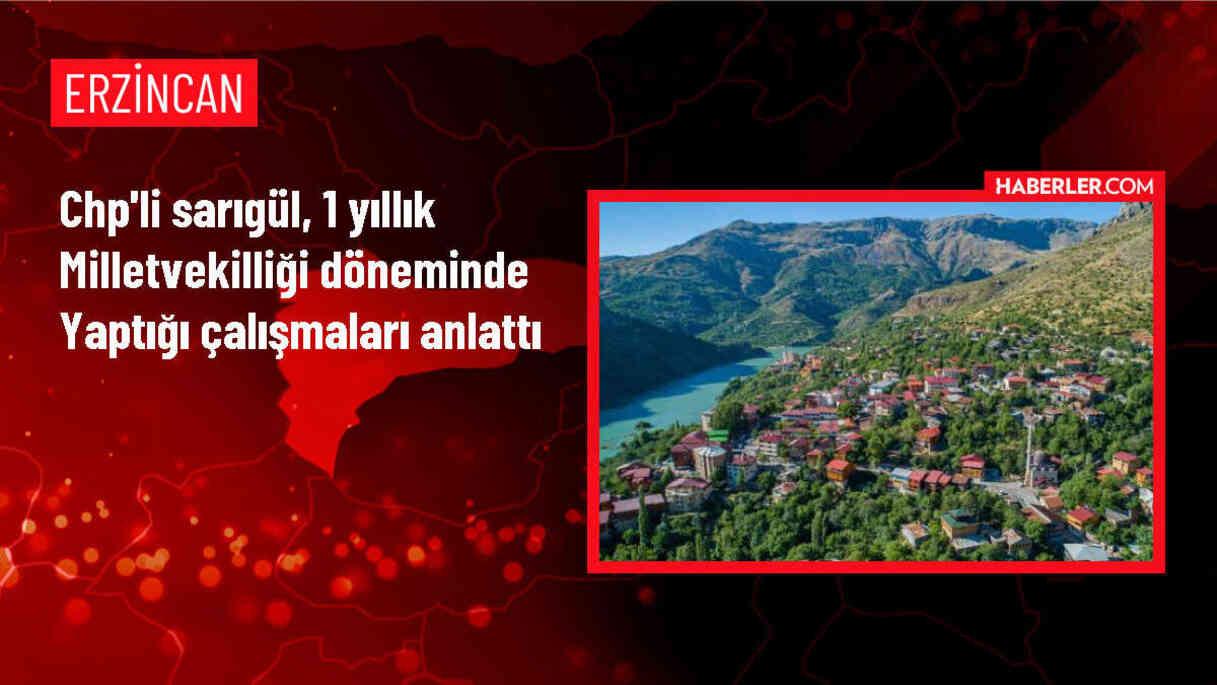 CHP Erzincan Milletvekili Mustafa Sarıgül'den 1 Yıllık Çalışma Değerlendirmesi