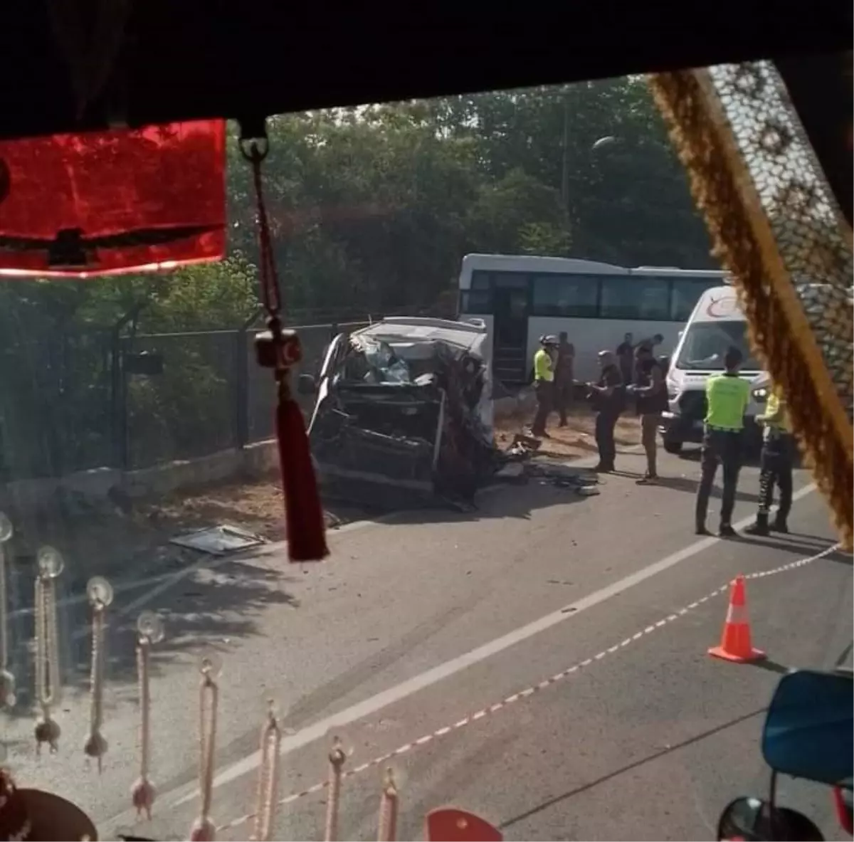 Çorlu-Ergene Yolunda İşçi Servisi ve Panelvan Çarpışması: 2 Ölü, 9 Yaralı