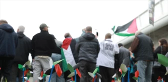 Fransa'da Filistin'e Destek Gösterisi
