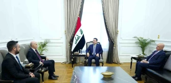 Irak Başbakanı Muhammed Şiya Sudani, Türkiye'nin Bağdat Büyükelçisi Ali Rıza Güney'i kabul etti