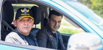 Jandarma personeli, milli rallicilerle güvenli sürüş eğitimi aldı