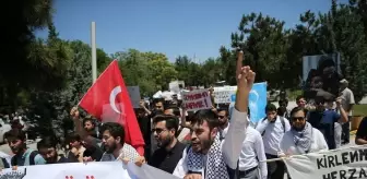 Necmettin Erbakan Üniversitesi Öğrencileri İsrail'in Gazze'ye Saldırılarına Tepki Gösterdi