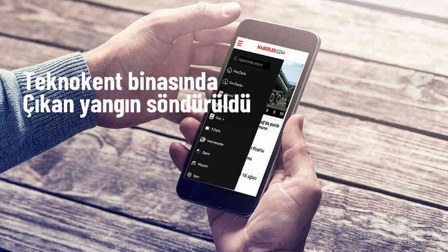 Akdeniz Üniversitesi Teknokent binasında çıkan yangın kısa sürede söndürüldü