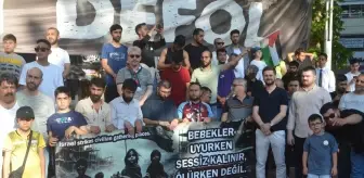 Yalova'da İsrail'in Gazze'deki katliamları protesto edildi