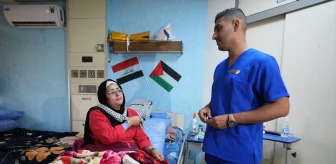 Irak'ta yaralı Filistinlilerin tedavisi devam ediyor