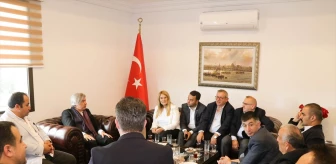 İstanbul Beyoğlu muhtarları Tunus'u ziyaret etti