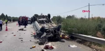 Ahmetli'de Minibüsle Çarpışan Araç Sürücüsü Hayatını Kaybetti