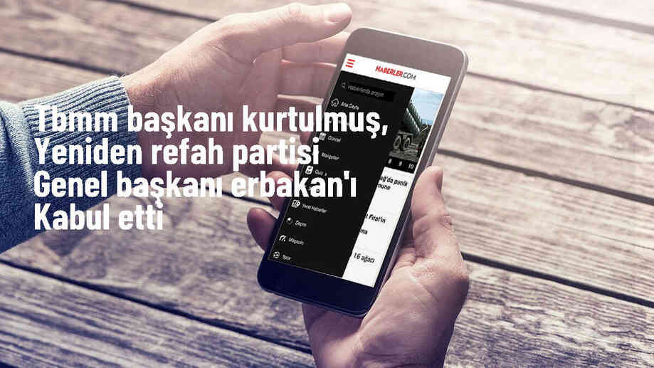 TBMM Başkanı Numan Kurtulmuş, Yeniden Refah Partisi Genel Başkanı Fatih Erbakan'ı kabul etti