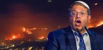Ülke alev alev yanarken İsrailli bakan hala tehdit ediyor