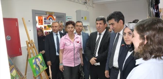 Yerköy Halk Eğitim Merkezi Müdürlüğü Yıl Sonu Sergisi Açıldı