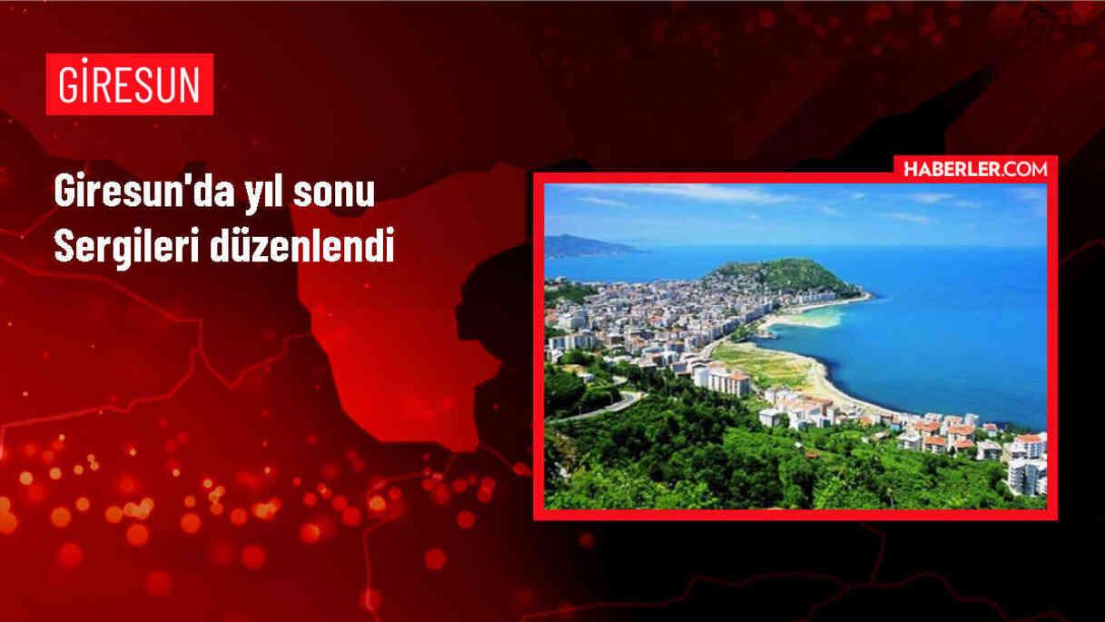 Giresun'da Hayat Boyu Öğrenme Haftası etkinlikleri kapsamında yıl sonu sergileri açıldı
