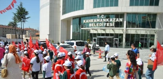 Ankara'da Dünya Çevre Günü etkinlikleri kapsamında çevre yürüyüşü düzenlendi