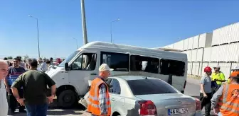 Kahramanmaraş'ta Otomobil ile Minibüs Çarpıştı: 10 Yaralı