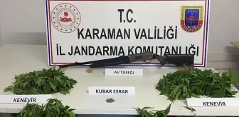 Karaman'da Uyuşturucu Operasyonunda 2 Şüpheli Tutuklandı