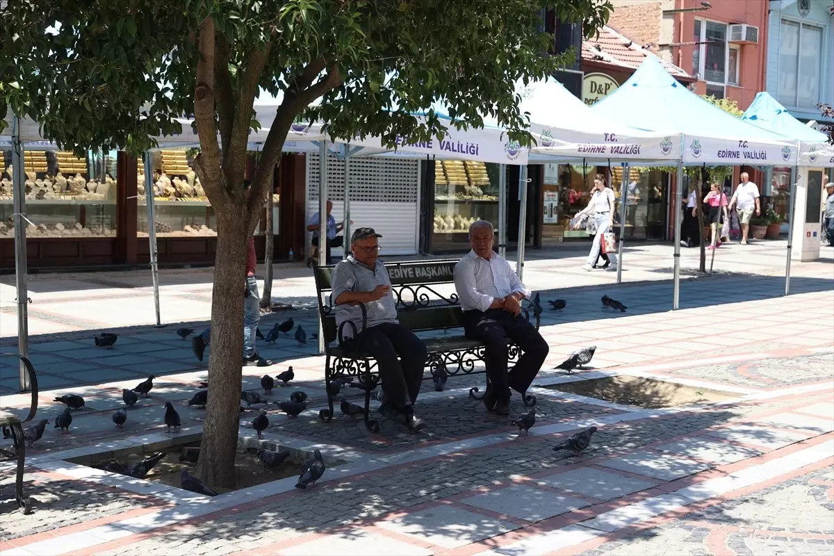 Edirne, Kırklareli ve Tekirdağ'da Sıcak Hava Hayatı Olumsuz Etkiledi
