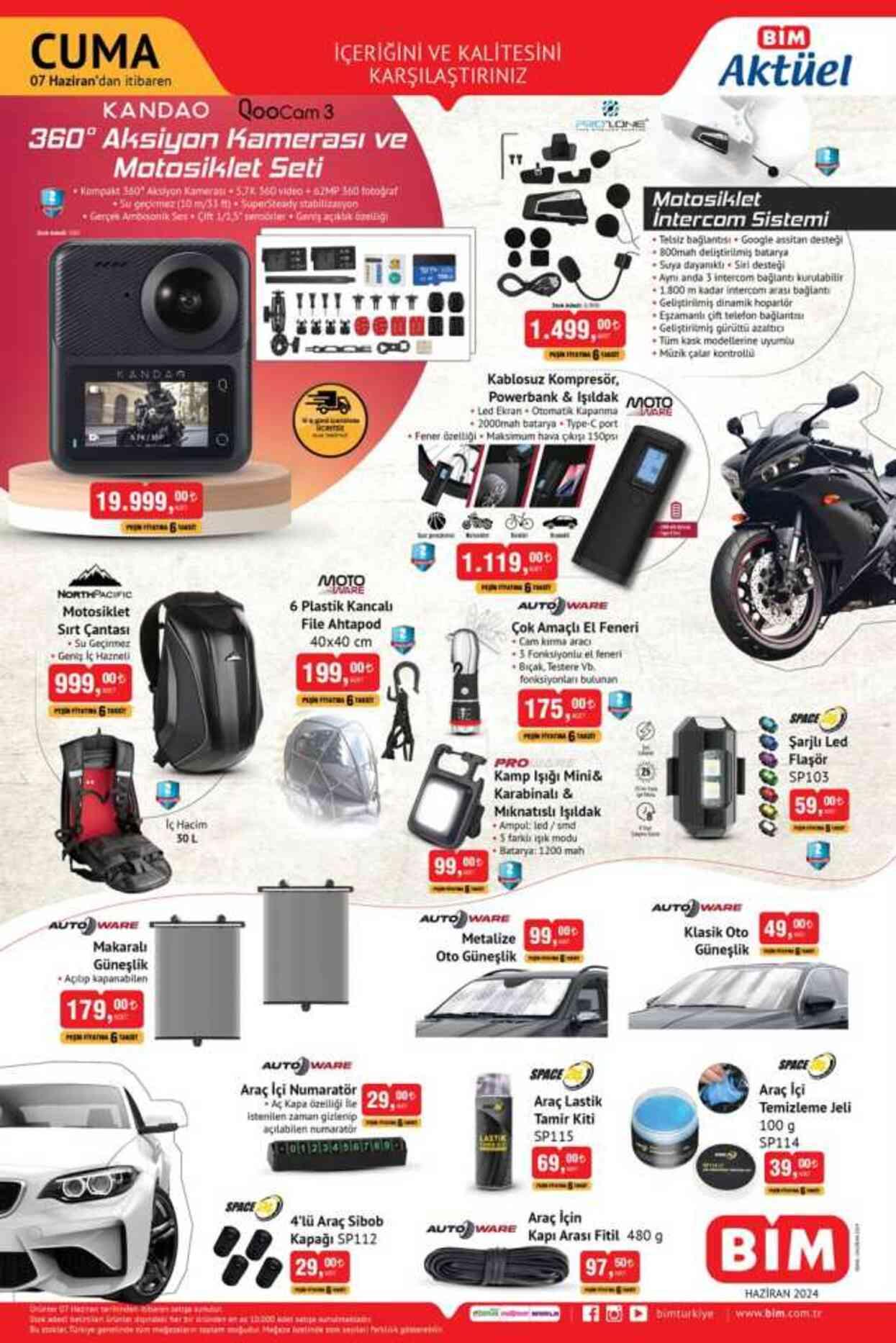 6 HAZİRAN BİM AKTÜEL YENİ GELEN ÜRÜNLER! Bu hafta BİM'de neler var, hangi ürünler geldi?