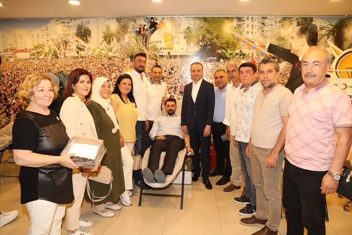 AK Parti Adana İl Başkanlığı'ndan kan bağışı kampanyası