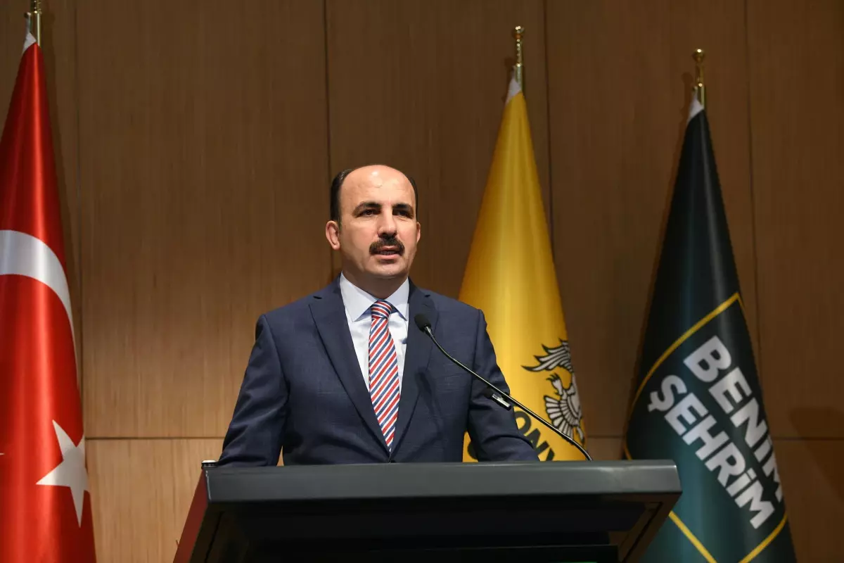 Başkan Altay Örnek Çevre Yatırımlarını Ve Su Tasarrufu Çalışmalarını Anlattı