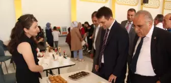 Çorum'da Hayat Boyu Öğrenme Haftası Sergisi Açıldı