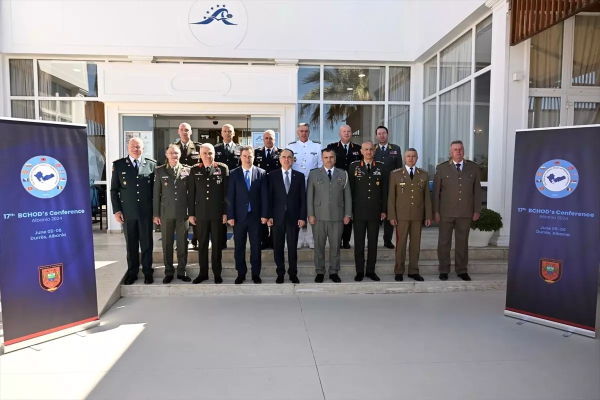 Genelkurmay Başkanı Orgeneral Metin Gürak, Balkan Ülkeleri Genelkurmay Başkanları toplantısına katıldı