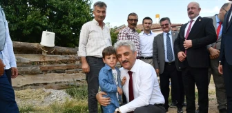 Kırıkkale Valisi Mehmet Makas, Delice ilçesinde köy incelemelerinde bulundu