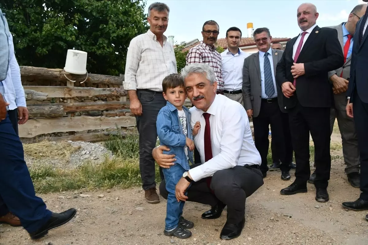 Kırıkkale Valisi Mehmet Makas, Delice ilçesinde köy incelemelerinde bulundu