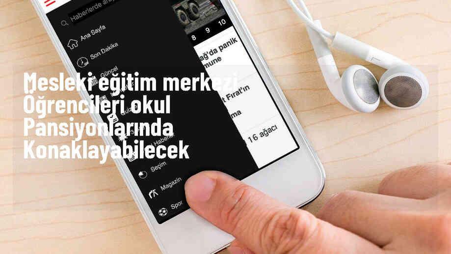 MEB, mesleki eğitim merkezi öğrencilerine pansiyon imkanı sağladı