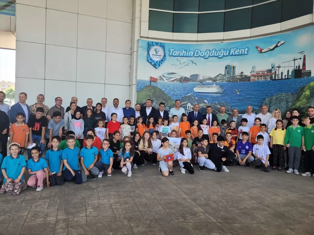 Tekkeköy'de Okullararası Atık Yağ Toplama Kampanyası