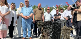 Silivri'de Dalgıçlar Tarafından Yapılan Temizlik Çalışmasında Deniz Altından Çöpler Çıktı