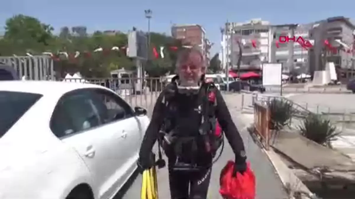 Silivri'de Gönüllü Dalgıçlar Tarafından Deniz Temizliği Gerçekleştirildi