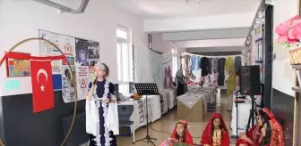 Yalıhüyük Halk Eğitimi Merkezi'nde El Sanatları Sergisi Açıldı