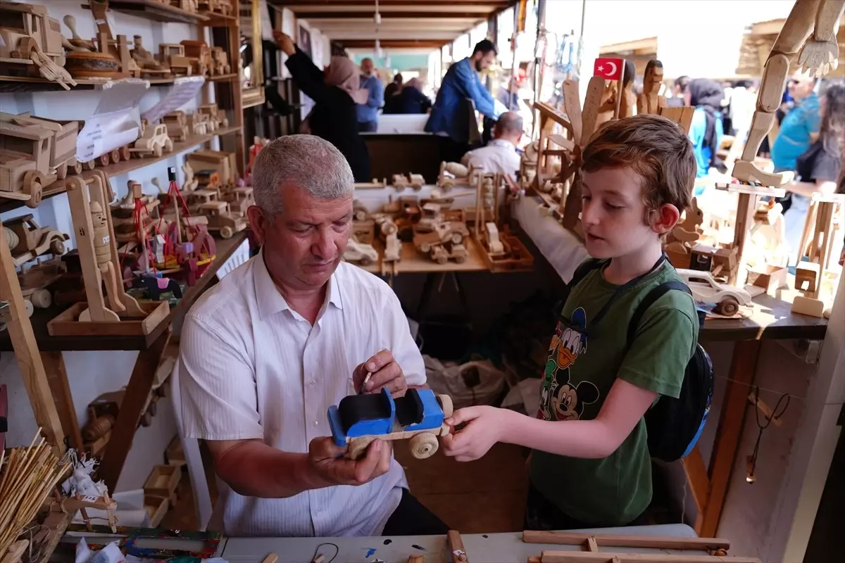 6. Etnospor Kültür Festivali'nde Geleneksel El Sanatlarına İlgi