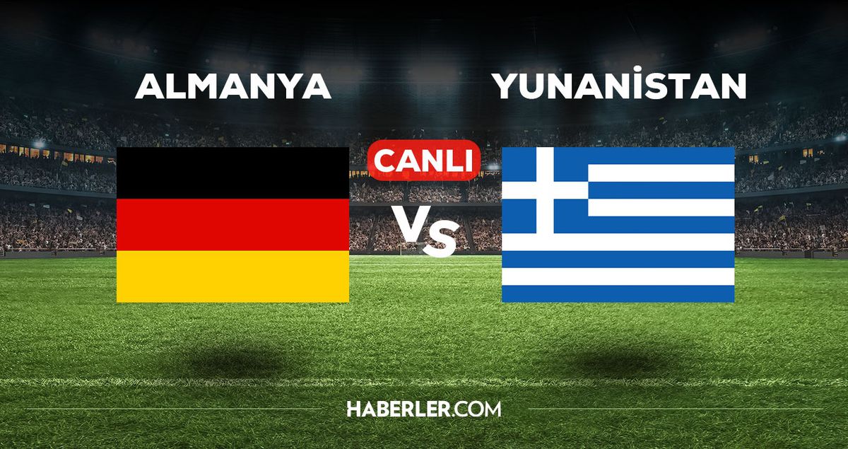 Almanya Yunanistan maçı CANLI izle! (HD) 7 Haziran Almanya Yunanistan maçını hangi kanal veriyor, nereden izlenir?