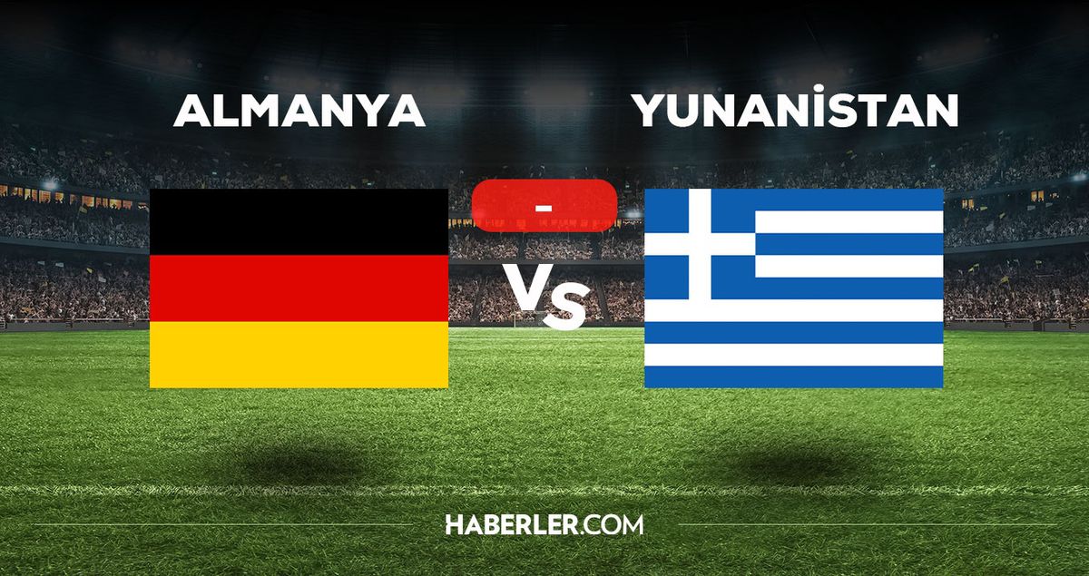Almanya Yunanistan maçı kaç kaç, bitti mi? MAÇ SKORU! Almanya Yunanistan maçı kaç kaç, canlı maç skoru!