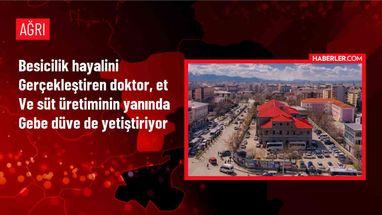 Acil Tıp Uzmanı Dr. Mehmet Meral, Erzurum'da Çiftlik Kurarak Hayvancılık Yapıyor