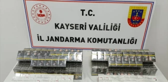 Kayseri'de 450 Paket Bandrolsüz Sigara Ele Geçirildi