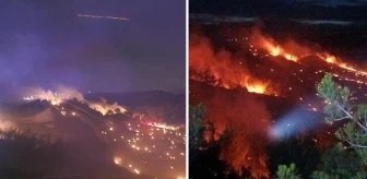 Bir ilimizde korkutan orman yangını