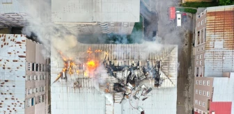Ağrı'da 6 Katlı Binada Çıkan Yangın Kontrol Altına Alındı