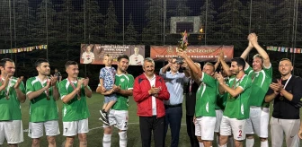 Edirne'de Gençlik ve Spor Bakanlığı tarafından futbol turnuvası düzenlendi