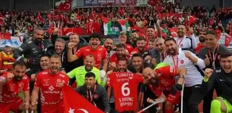 Türkiye Ampute Futbol Milli Takımı üst üste 3'üncü kez Avrupa şampiyonu