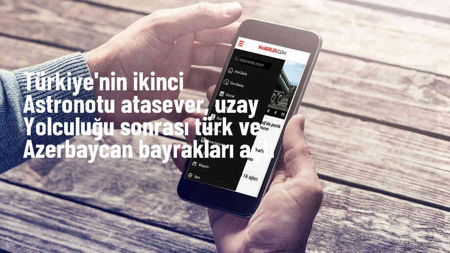 Türkiye'nin ikinci astronotu Tuva Cihangir Atasever uzay yolculuğunun ardından bayrakları açtı