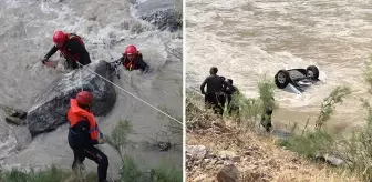 Zap Suyu'na uçan otomobil, polis memuru ile öğretmen eşini ayırdı