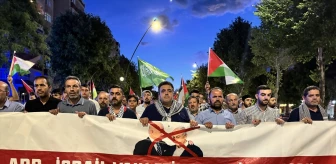 Kahramanmaraş'ta Filistin'e Destek Yürüyüşü