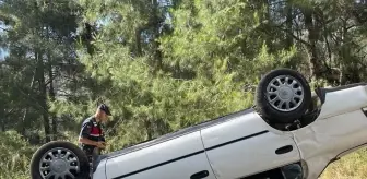 Mersin'de Otomobil Takla Attı: 1 Ölü, 2 Yaralı