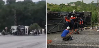 Bitlis'te yolcu otobüsüyle tır çarpıştı! 2 kişi öldü, 30 kişi yaralandı