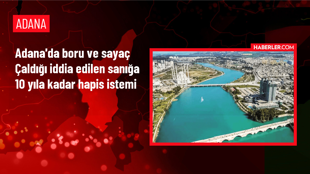 Adana'da Evden Su Borusu ve Elektrik Sayacı Çalma Davası Açıldı