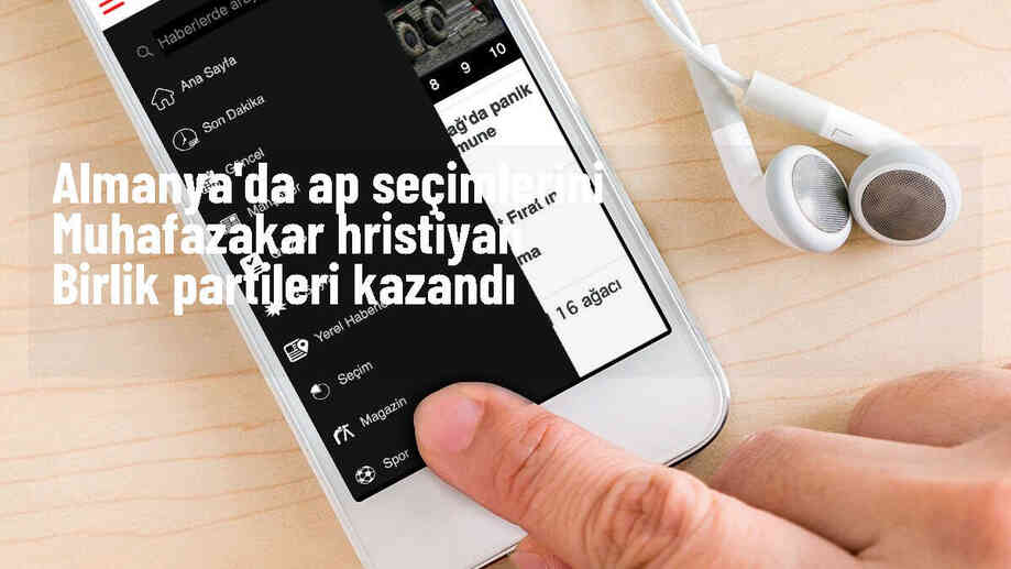 Almanya'da AP Seçimlerini CDU-CSU Kazandı