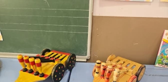 Çorum'un Bayat ilçesinde Geleneksel Çocuk Oyunları ve Çocuk Oyuncakları Sergisi Açıldı