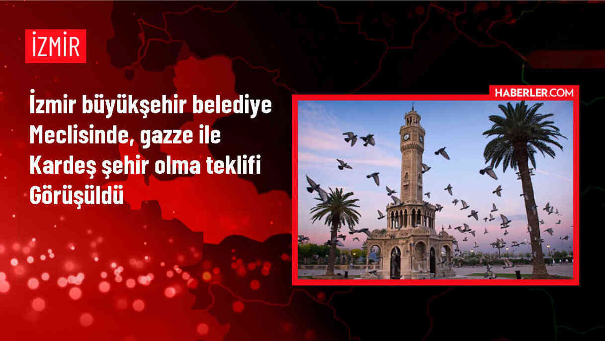 İzmir Büyükşehir Belediyesi Tel Aviv ile olan kardeş şehir protokolünü iptal ederek Gazze ile kardeş şehir olmayı teklif etti